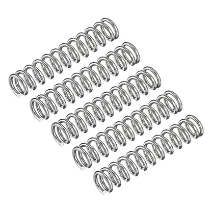 uxcell 5Pcs Compression Spring 304 Stainless Steel 5mmOD,0.8mmWD,25mmFL - size: 0.8mmx5mmx25mm