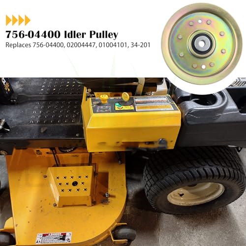 01004101 Pulley for Cub Cadet Z Force 44" 48" 50" 54" 60" Tractors - color: L14 1x756-04400
