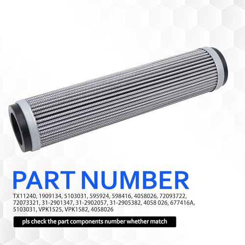 Hydraulic Pump Filter Element Replaces #5103031#TX11240 - style: TX11240