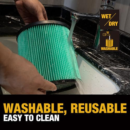 DEWALT HEPA Shop Vac Filter Replacement DXVC6914 - style: DXVC6914