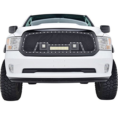 Paramount Automotive 48-0847 Evolution Black Stainless Steel Wire Mesh Packaged Grille