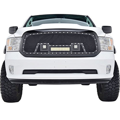 Paramount Automotive 48-0847 Evolution Black Stainless Steel Wire Mesh Packaged Grille