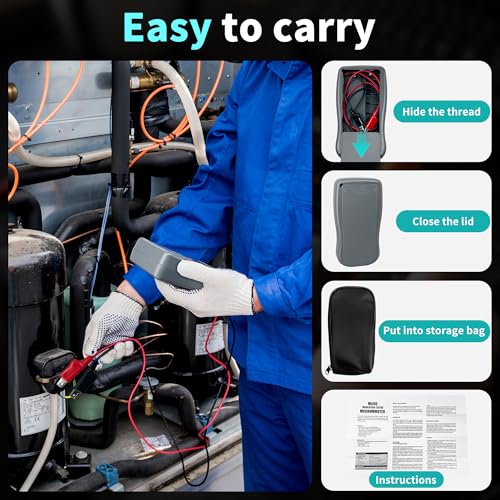 Megohmmeter Insulation Resistance Tester M500 Megohmmeter 0 to 1000MΩ