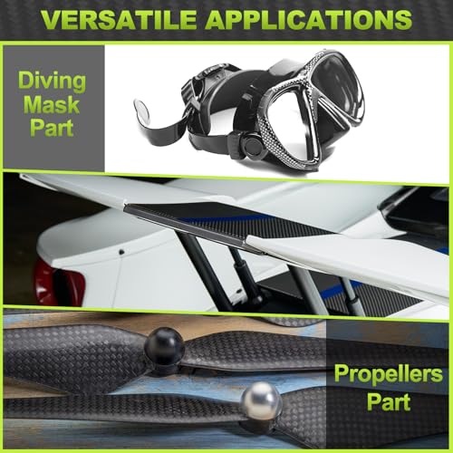 MECCANIXITY 3K Carbon Fiber Plate Panel Sheets, 200 x 300 x 3mm Carbon Fiber Board Plate Matte Twill Weave Panel Sheets Flexible for RC Aircraft, Model Car, Auto Parts - size: 200 x 300 x 3mm/7.87 x 11.8 x 0.12 inches