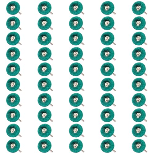 50 PCS Abrasive Buffing Wheel, 1 Inch Polishing Kit 150 Grit - style: Green 150 Grit 50pcs