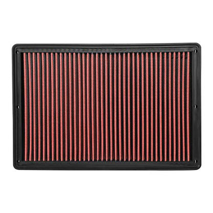 DNA Motoring AFPN-220-RD Clean Air Washable Drop In Panel Air Filter Enhance Engine Performance [Compatible with 02-20 Dodge RAM 1500/02-10 RAM 2500/02-10 RAM 3500/02-10 RAM PICKUP] - style: 02-20 Dodge RAM 1500