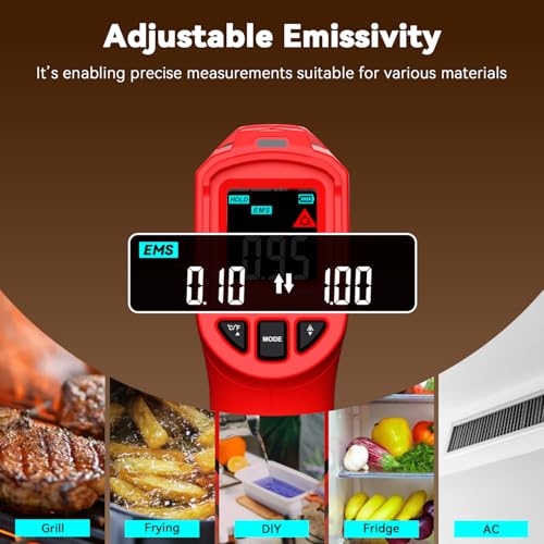 Wintact Infrared Thermometer, Surface Temperature Gun -58℉ to 1112℉