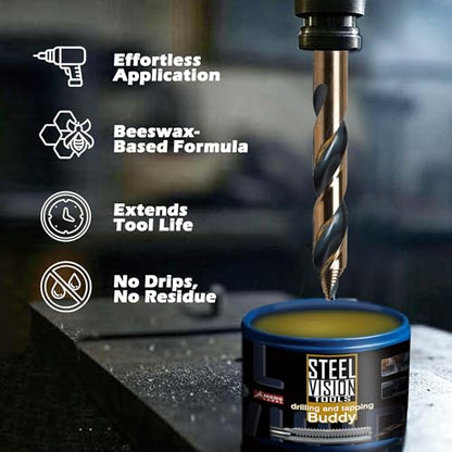 Steel Vision 29pc Hex Hyper-Step Stepped Tip Drill Bit Set - 1/16" to 1/2" Tungsten-Cobalt Alloy Drill Bit, No Pilot Hole Needed, Durable and Precise for Metal Drilling - style: 29pc Hex Stepped Drill