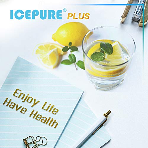 ICEPURE PLUS 9990 NSF 53&42 Cert. Replacement for LG LT600P Filter,3PACK - style: Heavy Metals Removal