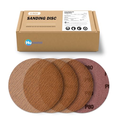 6 Inch Mesh Sanding Discs 50 PCS, 240 Grit Assortment, Dust Free Hook and Loop Sanding Discs, Anti-Clogging Sandpaper for Random Orbital Sander, Angle Grinder, Wood Metal Sanding - style: P240