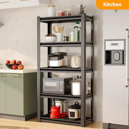 OS MOTOR Heavy Duty Storage Shelving Unit (72" H x 35" W x 16" D) 2 Pack