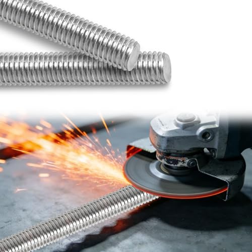 M4 X 250mm Threaded Rods, 4PCS Fully Threaded rods & Studs - size: M4 x 250mm