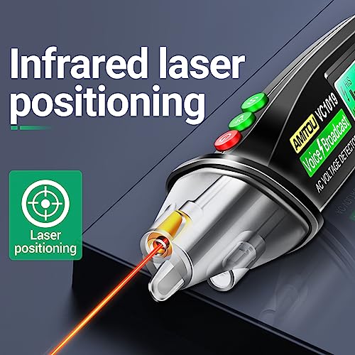 ANENG Voice Broadcast Non-Contact Voltage Tester AC 12-1000V Live/Null Wire
