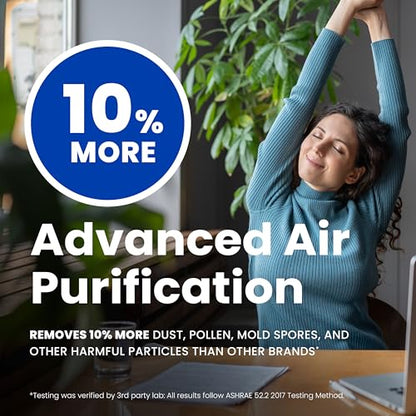 AprilAire 910 Replacement Filter for AprilAire Whole House Air Purifiers - MERV 11, Clean Air & Dust, 25x20x4 Air Filter (Pack of 1) - style: Healthy Air 11