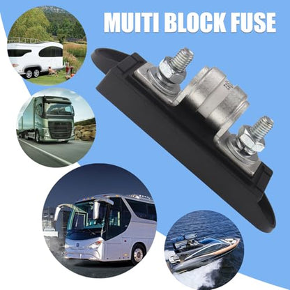Class T Fuse with Block, 250V DC 350Amp Class T Fuse Holder for Inverters,Car Audio Systems-Maximum Interruption Current 10,000 Amperes - size: 350A 250V Fuse Holder