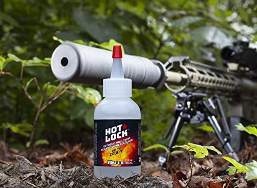 Vibra-TITE 19960 Hot-Lock Extreme High Temperature Threadlocker, Translucent
