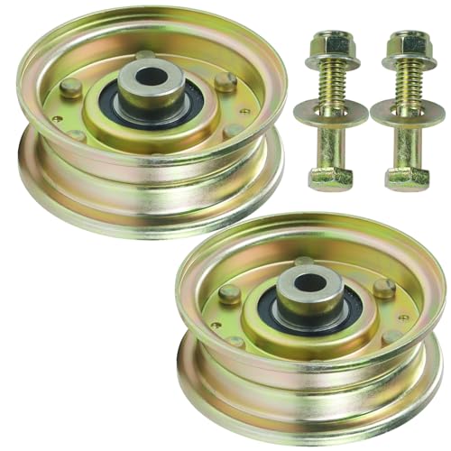 2 Pack 756-04224 Idler Pulley for Cub Cadet LT1050 LT1042 Decks - color: A09 2x756-04224
