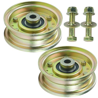 2 Pack 756-04224 Idler Pulley for Cub Cadet LT1050 LT1042 Decks - color: A09 2x756-04224