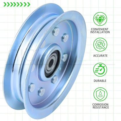 756-04129B Idler Pulley for Cub Cadet 42" 50" RZT 50 LTX1040 Deck - color: A04 1x756-04129B White