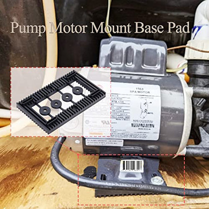 Pool Pump Pad Anti-Vibration Hot Tub Pump Motor Mount Base Pad for Quiet