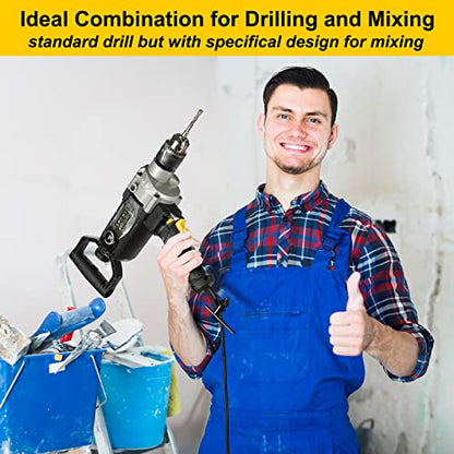 ROLAYSEE TOOLS Mixing Drill, 10-Amp Corded 5/8" Heavy Duty Drill Mixer