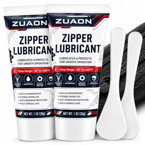 2oz Zipper Lubricant Metal Plastic Nylon Zippers Marine Zipper Lube - size: 2 OZ