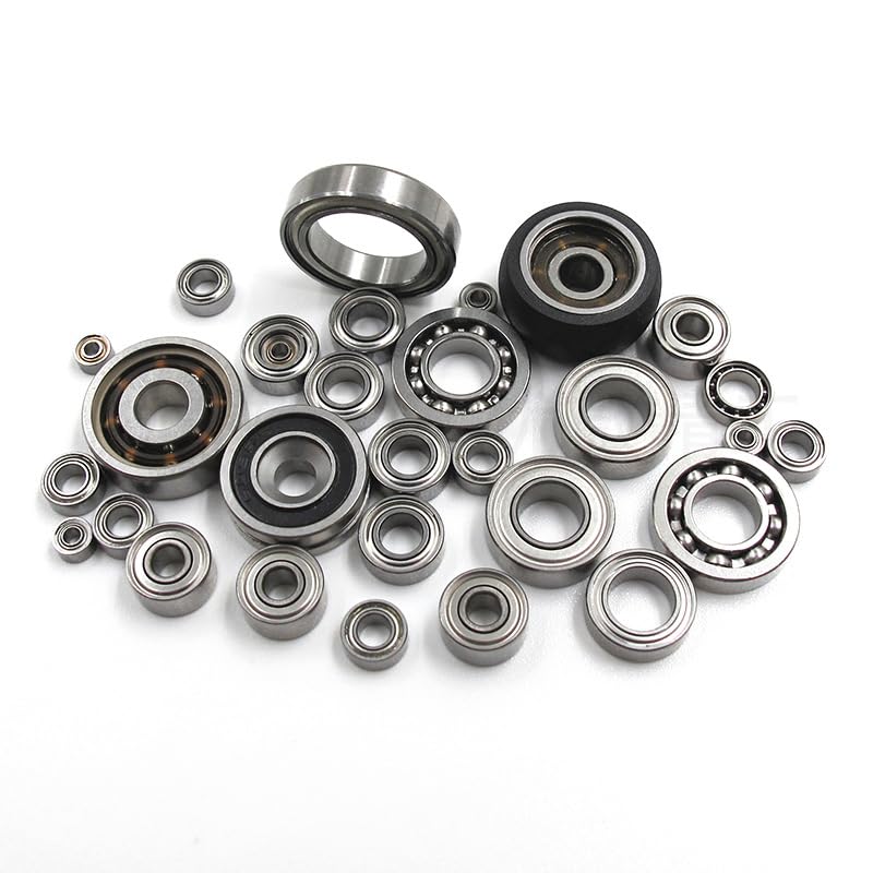 6208-2RS Bearing 5 Pack Double Sealed Deep Groove Ball Bearings,40x80x18mm,Pre-Lubricated for High RPM (RS, 6208) - size: 6208, style: RS