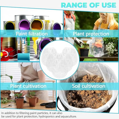 15 Pcs 1 Gallon Paint Strainer Bags Fine Mesh Filters Strainer