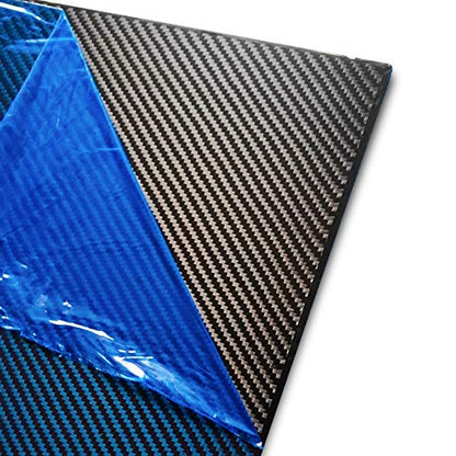 200 X 300 X 3 MM Carbon Fiber Sheets 100% 3K Twill Matte Carbon Fiber Plate - size: 200 X 300 X 3.0 MM
