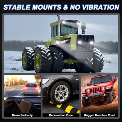 4x6 Inch Headlight Mount Bracket 1PC