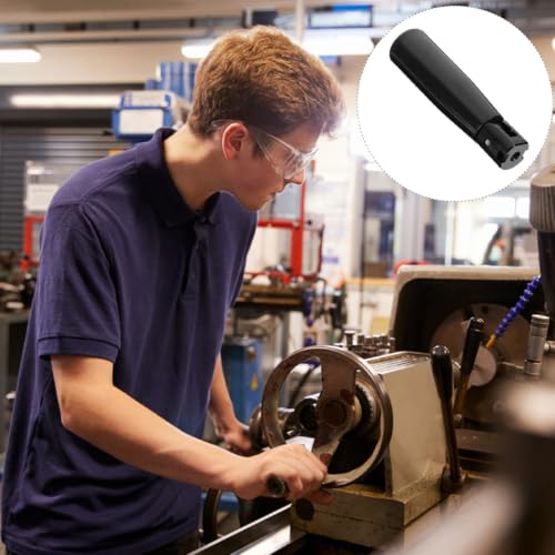 Foldable Handwheel Machine Handle Revolving Crank Handle Replacement for Lathe Machine Rotating Grip with Comfortable Hold 2.44 X 0.86 X 0.62 in 1 Pack