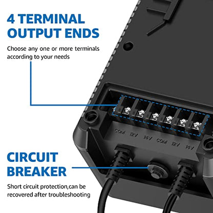 SUNVIE 200W Low Voltage Landscape Transformer with Timer & Photocell Sensor