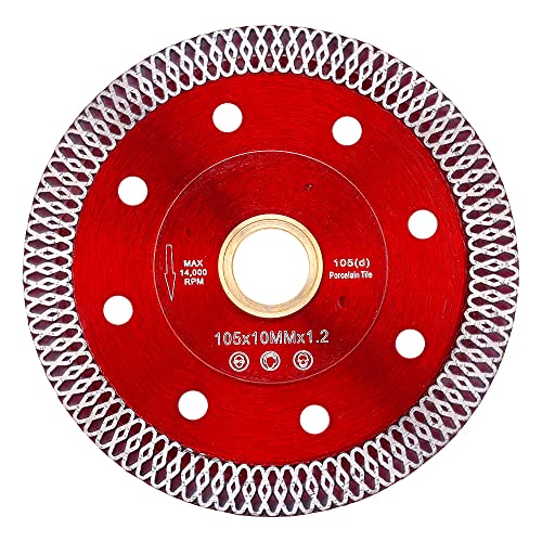 4 inch Diamond Porcelain Saw Blade for Cutting Porcelain Tiles…… - size: 4 inch (1 pc)