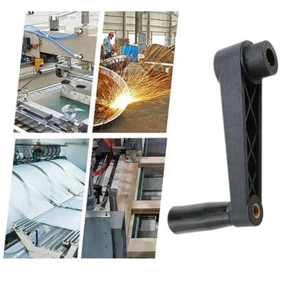 Folding Crank Handle, 12 mm Bore, 4 Inch Alloy Machine Lever