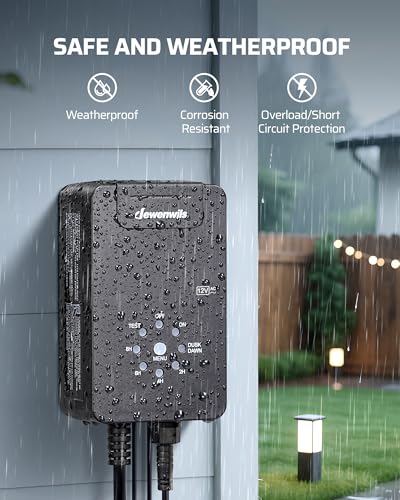 DEWENWILS 60W Low Voltage Landscape Transformer