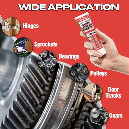 AstraVox White Lithium Grease, Multi-Purpose Lubricant Lithium Grease