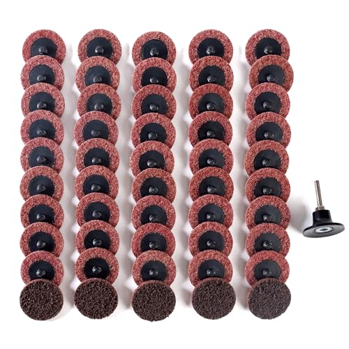 2 Inch Medium Sanding Discs 50 PCS Quick Change Disc with 1/4" Shank - style: 50PCS Medium