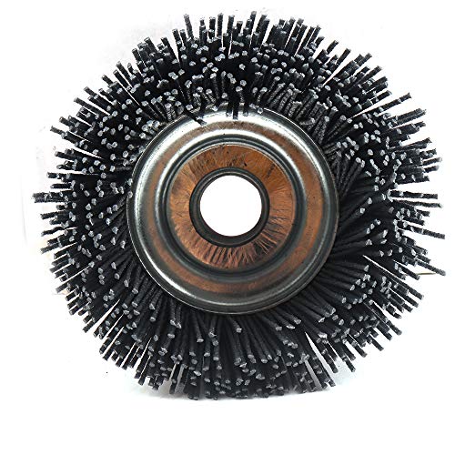 3Pcs 4'' x 5/8'' Nylon Filament Wheels Cup Brush Set for Angle Grinder ,Include Grit 80 120 240 ,Nylon Drill Brush Kit for Removal Rust Corrosion Paint (3Pcs Set)