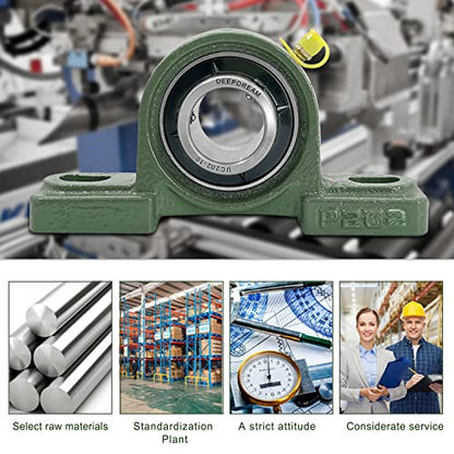 4 PCS UCP202-10 5/8 inch Pillow Block Bearing Mounted Pillow Block Bearing 5/8" Inside Diameter - size: UCP202-10-4pcs