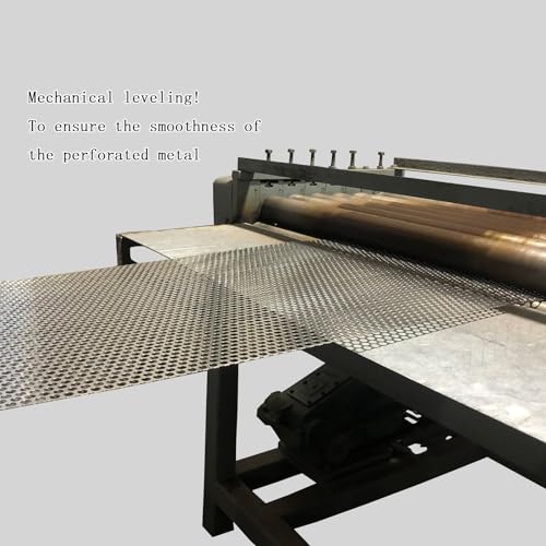 19 Gauge Perforated Metal Sheets Expanded Metal Mesh Aperture 0.2in 5mm (Approximately 1/5") 36"x18" Perforated Stainless Steel Sheet Stainless Steel Mesh Screen Panel - size: Rectangle 36"x18"
