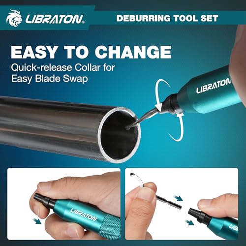 LIBRATON Deburring Tool 3d Printing, Countersink Chamfering Reamer Tool