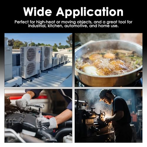 Infrared Thermometer Temperature Gun, Infrared Thermometer HVAC, -50~850°C (58~1562°F) Laser Temperature Gun for Automotive, HVAC,Industrial Use