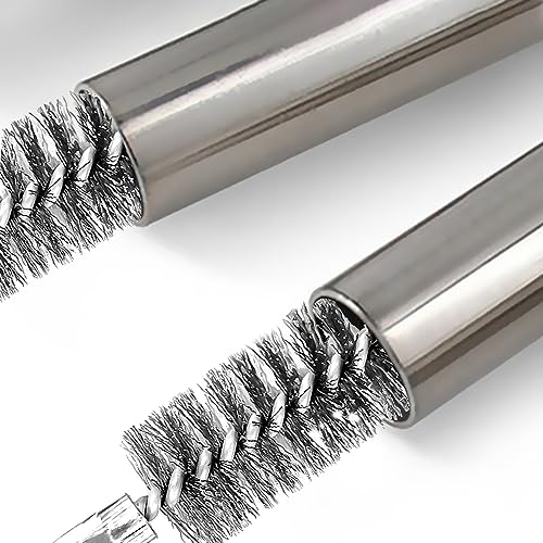 5Pcs 13/16" Stainless Steel Wire Bore Brush for Power Drill Cleaning - size: 20mm | 13/16"
