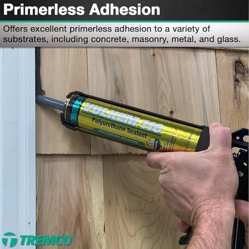 Tremco Vulkem 116 Polyurethane Sealant 10 oz, White, Case of 30 - color: White, size: Case of 30 Tubes