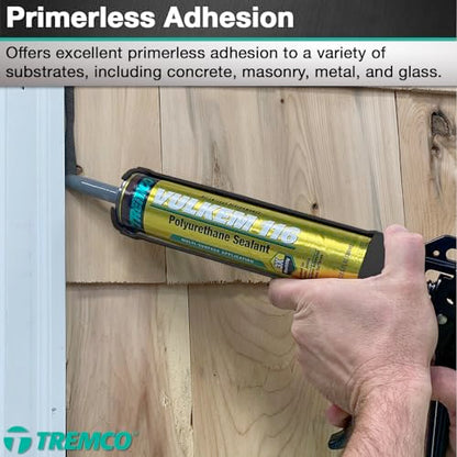 Tremco Vulkem 116 Polyurethane Sealant 10 oz, White, Case of 30 - color: White, size: Case of 30 Tubes
