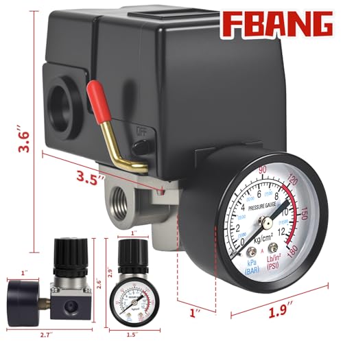 Air Compressor Pressure Switch with Pressure Regulator