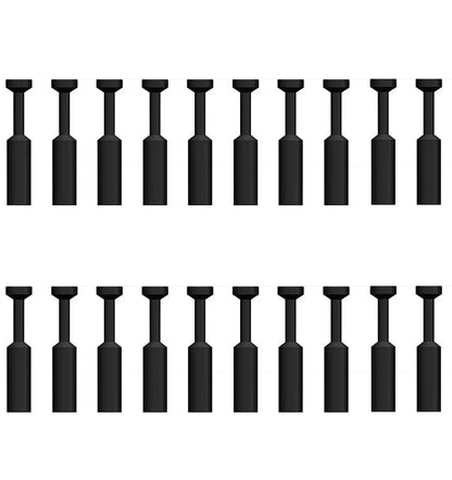 20 pcs 6mm Pneumatic Plug Fitting,Push-to-Connect Fitting Plug for 6mm Pneumatic Tube and Pneumatic Fittings - style: 6mm Pneumatic plug (20pcs)