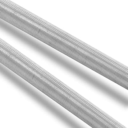 Murtenze M10 x 250mm Fully Threaded Rod, 2Pcs - size: M10 x 250mm