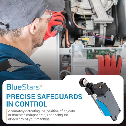 BlueStars 2-Pack ME-8108 Roller Lever Limit Switch 250VAC 5A