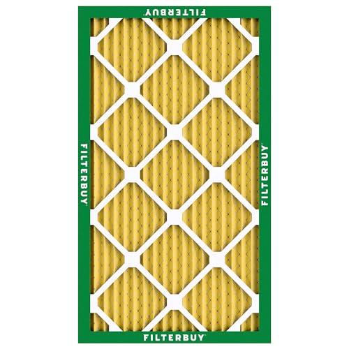 Filterbuy 9.75x23.75x1 Air Filter MERV 11 Pet & Allergy Defense (3-Pack) - size: 9.75x23.75x1